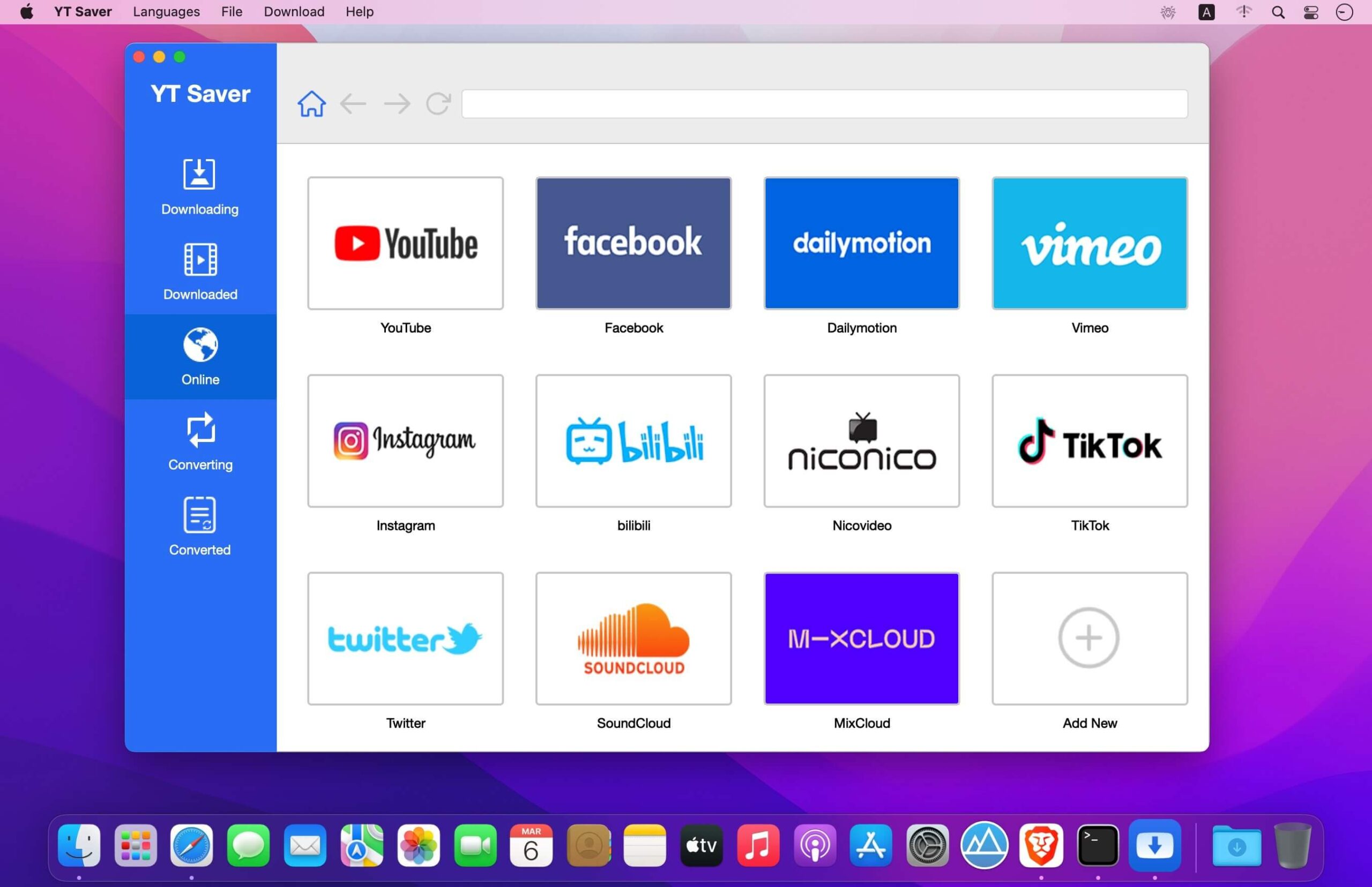 YT Saver Video Downloader Converter Free Download for macOS