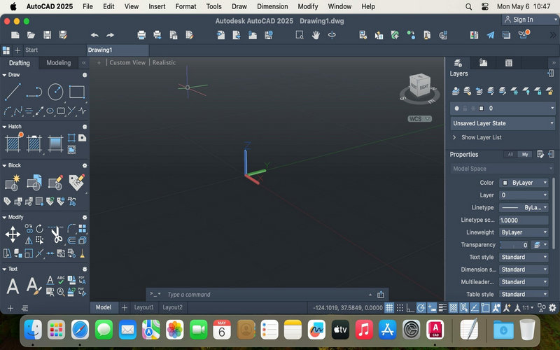 Autodesk AutoCAD 2025 Latest Version for macOS