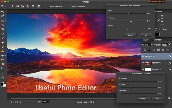 Download PixelStyle Photo Editor for macOS