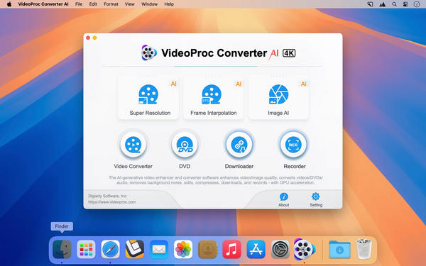 Download VideoProc Converter AI for macOS