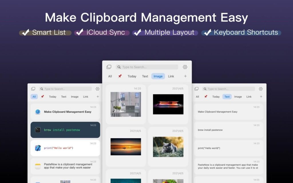 PasteNow 2.32 screenshot
