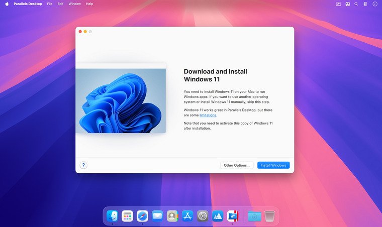 Parallels Desktop 27.0.0 58628 screenshot