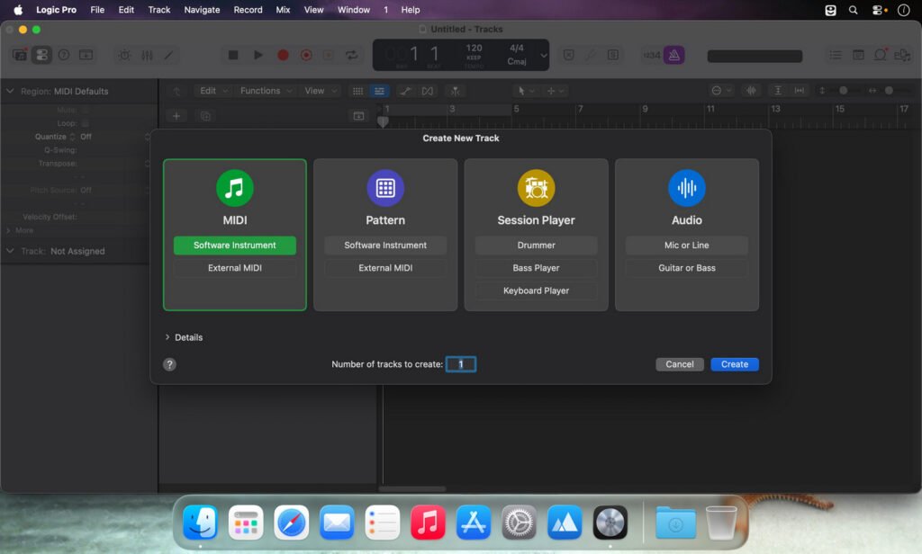 Logic Pro 12.3.1 screenshot