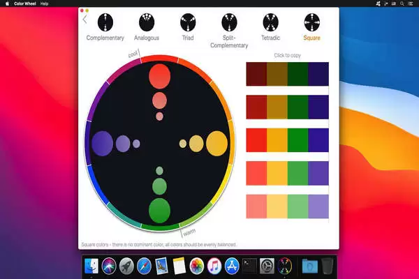 Color Wheel Full Version Free Download For MacOSX