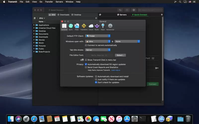 Transmit Free Download for macOS