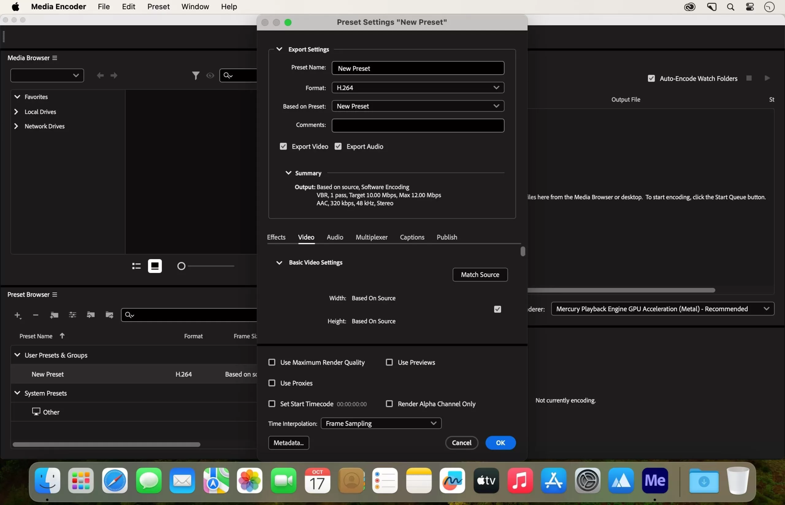 Adobe Media Encoder Free Download for macOS