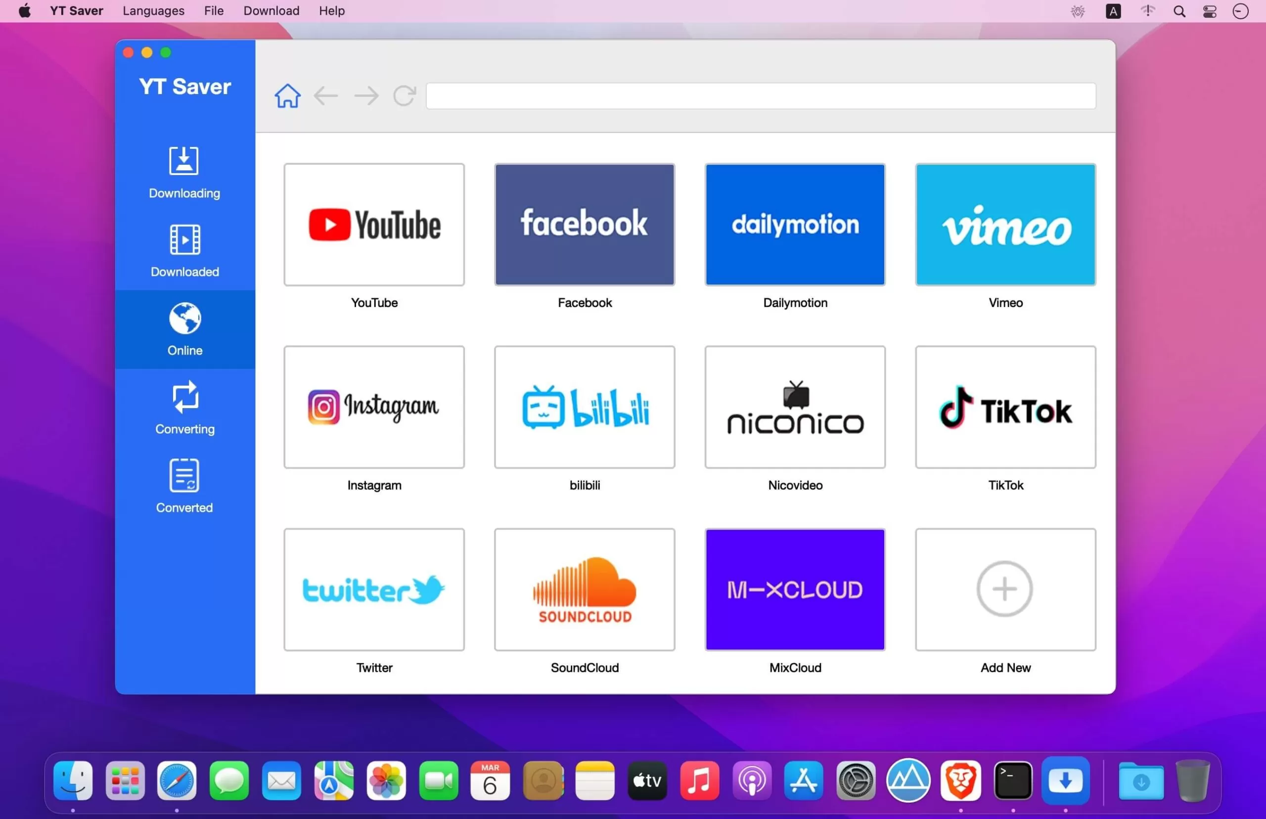 YT Saver Video Downloader Converter Free Download for macOS